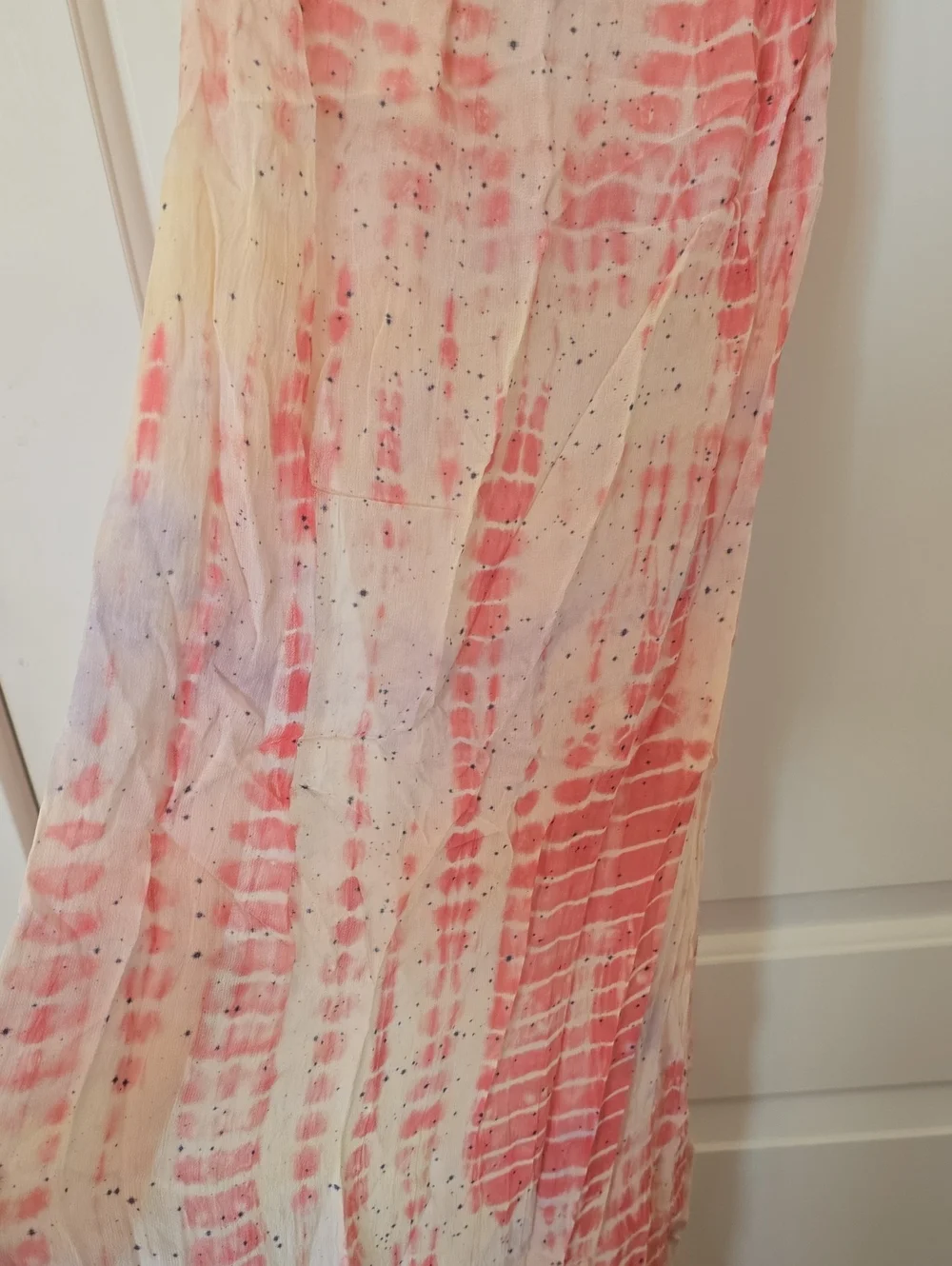 Free People Tie Dye High Slit Top